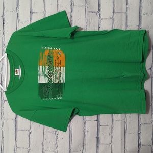 Vintage Budweiser 2000 Green T Shirt  Men's Size XL